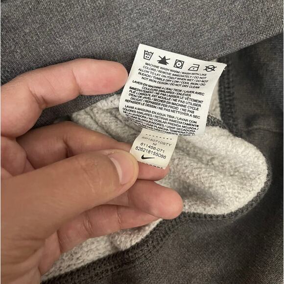 Nike Surf Cup BEST OF THE BEST 2015 Mens Full Zip Up Hoodie Gray SZ Medium - GUC - Picture 13 of 13